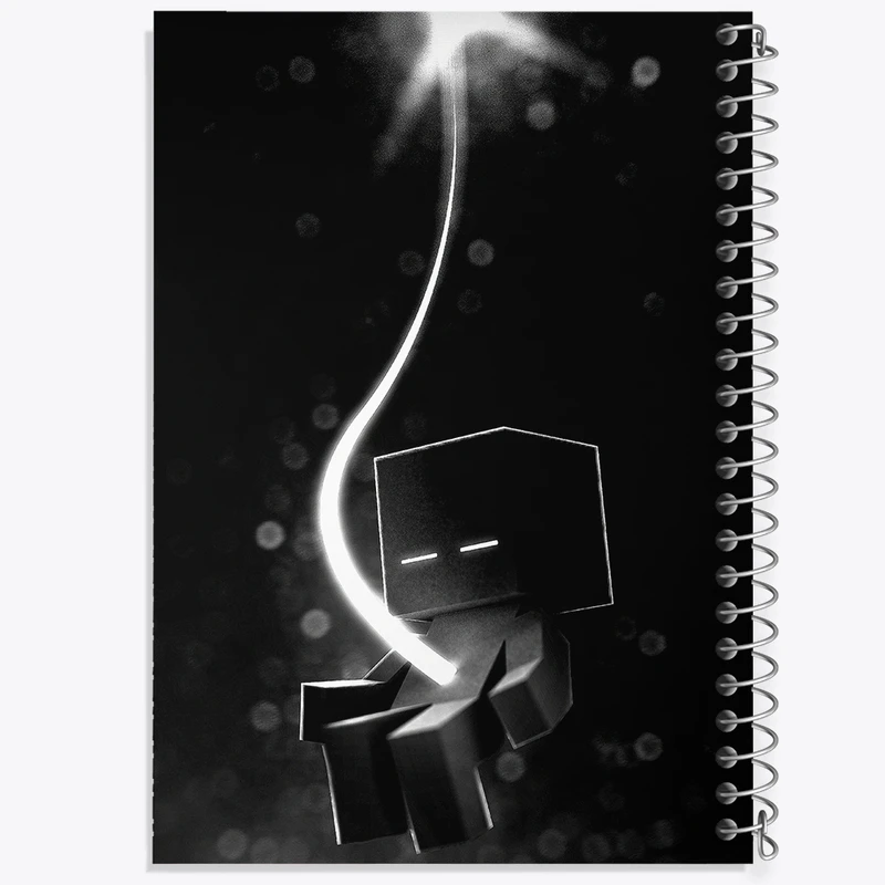 دفتر ژورنال نویسی 50 برگ خندالو مدل نقطه ای طرح ماینکرافت (Minecraft) کد F14074