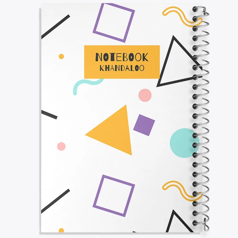 دفتر طراحی 50 برگ خندالو طرح فانتزی کد N1700