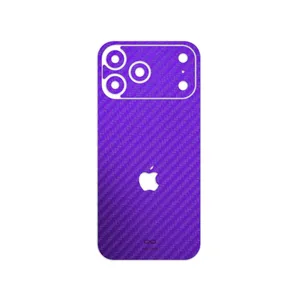MAHOOT Purple-Fiber Cover Sticker for Apple iPhone 17 Pro Max