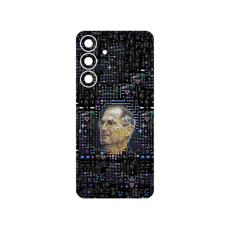 برچسب پوششی ماهوت مدل Collage of Steve Jobs 2 مناسب برای گوشی موبایل سامسونگ Galaxy S25 FE