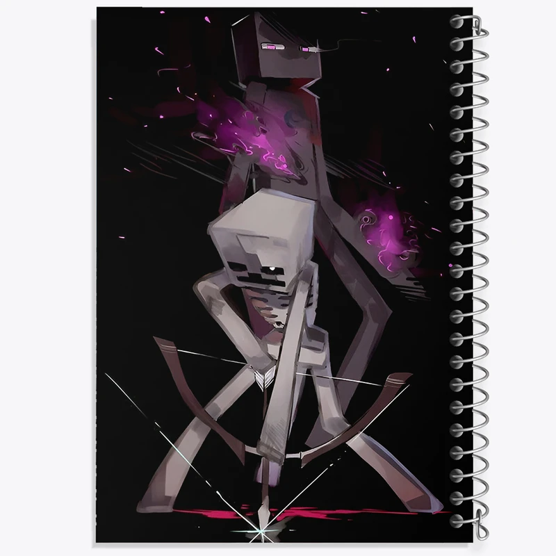 دفتر نقاشی 50 برگ خندالو طرح ماینکرافت (Minecraft) کد F13628