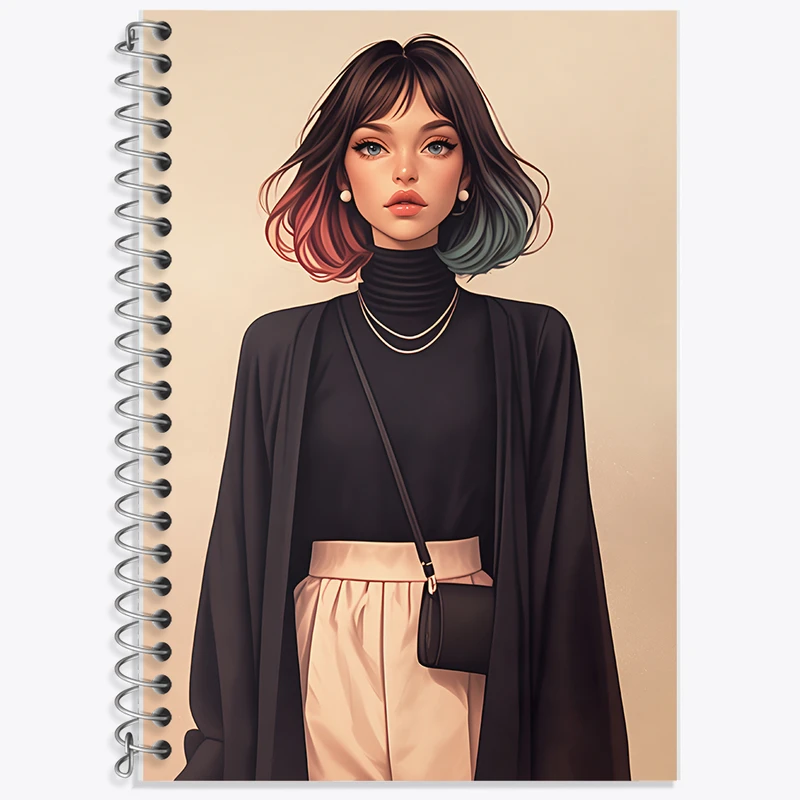 دفتر نت موسیقی 50 برگ خندالو طرح دخترانه کد N7403