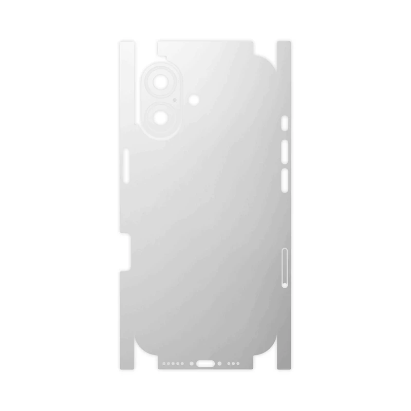 برچسب پوششی ماهوت مدل Matte-White-FullSkin مناسب برای گوشی موبایل اپل iPhone 17