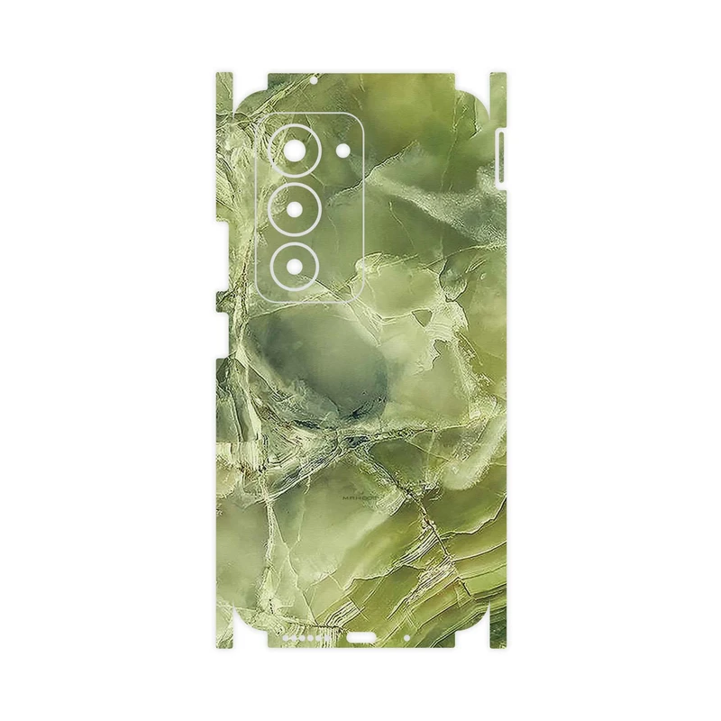 برچسب پوششی ماهوت مدل Green_Crystal_Marble-FullSkin مناسب برای گوشی موبایل شیائومی Redmi 15 4G