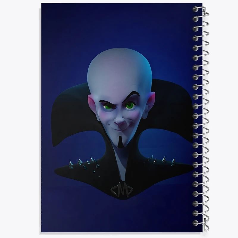 دفتر طراحی 50 برگ خندالو طرح مگامایند کد F2038