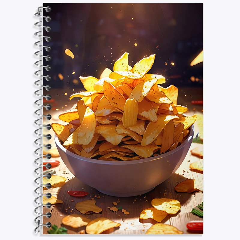 دفتر نت موسیقی 50 برگ خندالو طرح چیپس کد F10592