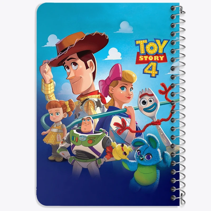 دفتر یادداشت 50 برگ خندالو طرح داستان اسباب بازی Toy Story  کد 3927