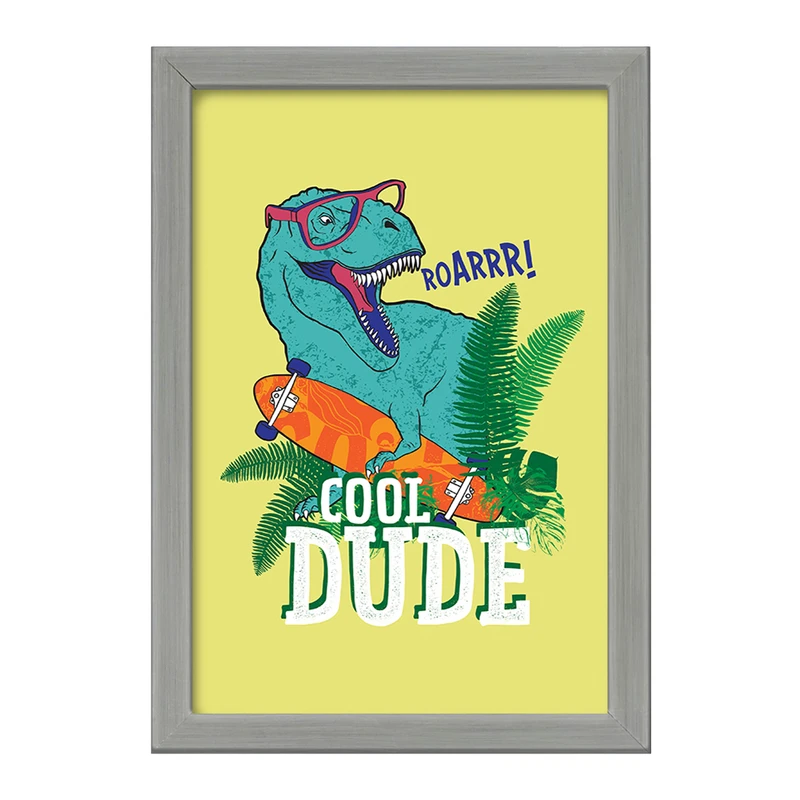 تابلو خندالو طرح دایناسور کد F2534