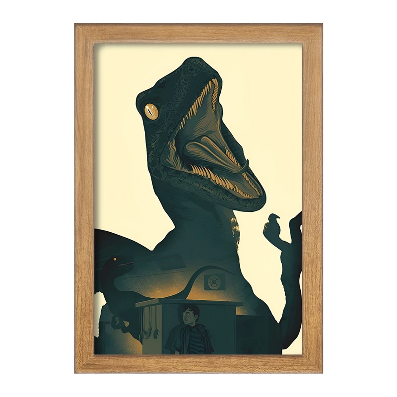 تابلو خندالو طرح دایناسور (Dino) کد F13780