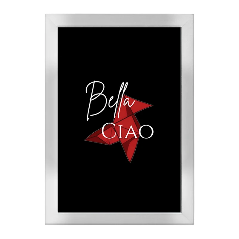 تابلو خندالو طرح Bella Ciao کد F4809