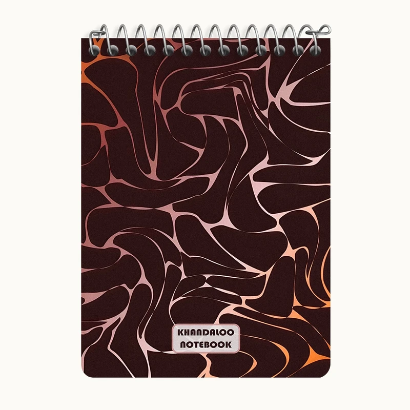 دفتر یادداشت 50 برگ خندالو طرح مدرن کد N8592