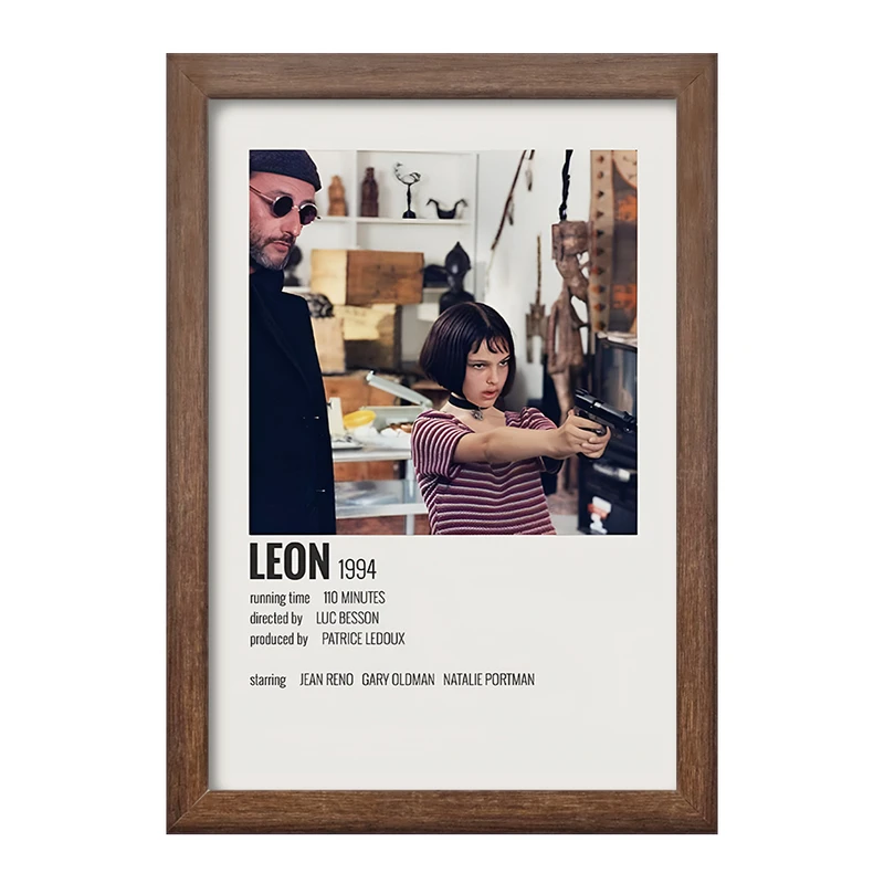 تابلو خندالو طرح لئون و ماتیلدا کد F13360