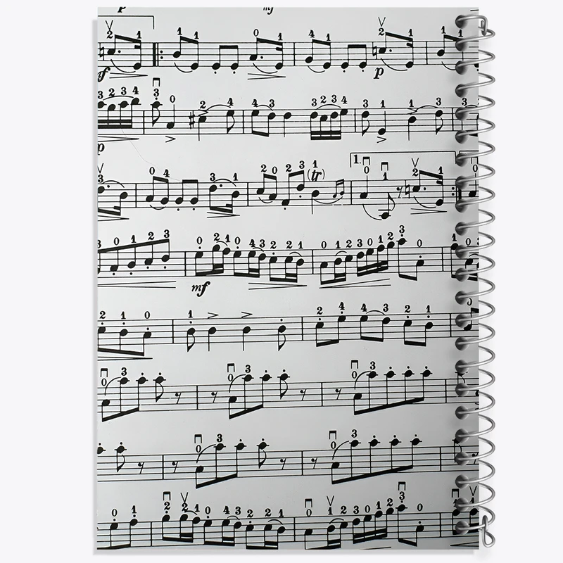 دفتر مشق 50 برگ خندالو طرح نت موسیقی کد N8082