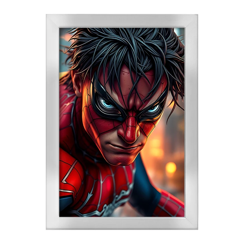 تابلو خندالو طرح مرد عنکبوتی کد F12724