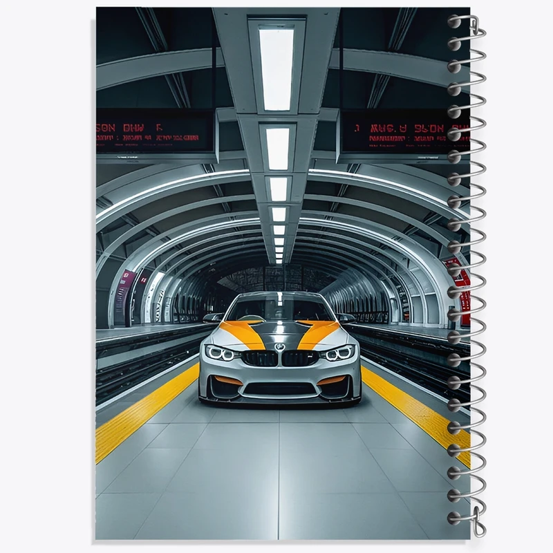 دفتر لیست خرید 50 برگ خندالو طرح ماشین اسپرت کد F10363