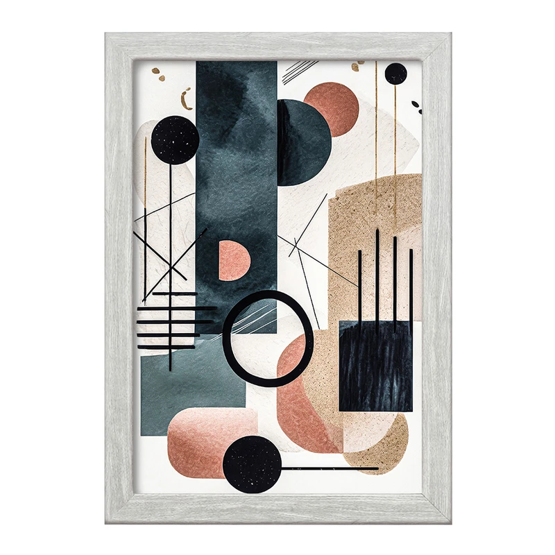 تابلو خندالو طرح دکوراتیو (decorative) کد F753