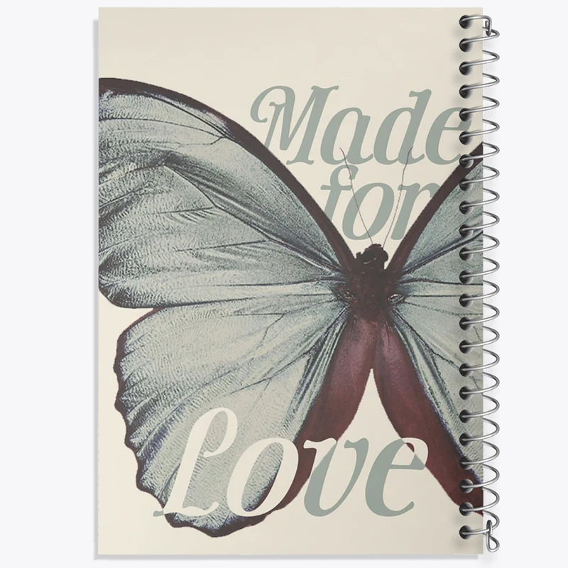 دفتر مشق 100 برگ خندالو طرح Made for love کد N7347