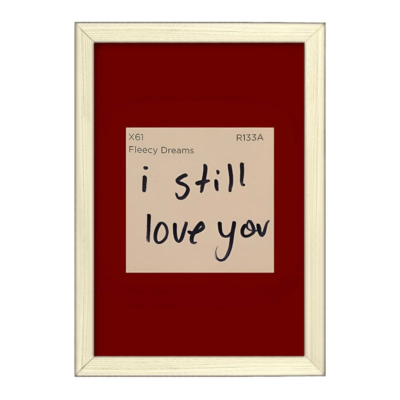 تابلو خندالو طرح I Still Love You کد F3707