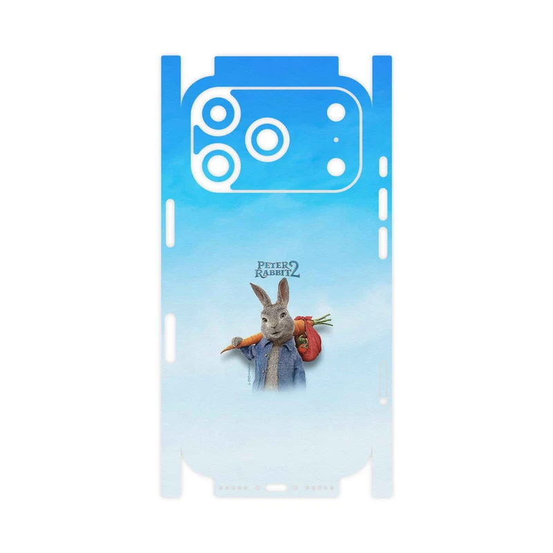 برچسب پوششی ماهوت مدل Peter Rabbit-FullSkin مناسب برای گوشی موبایل اپل iPhone 17 Pro
