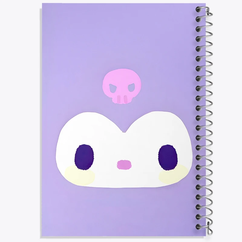 دفتر طراحی 50 برگ خندالو طرح کورومی کد N3477