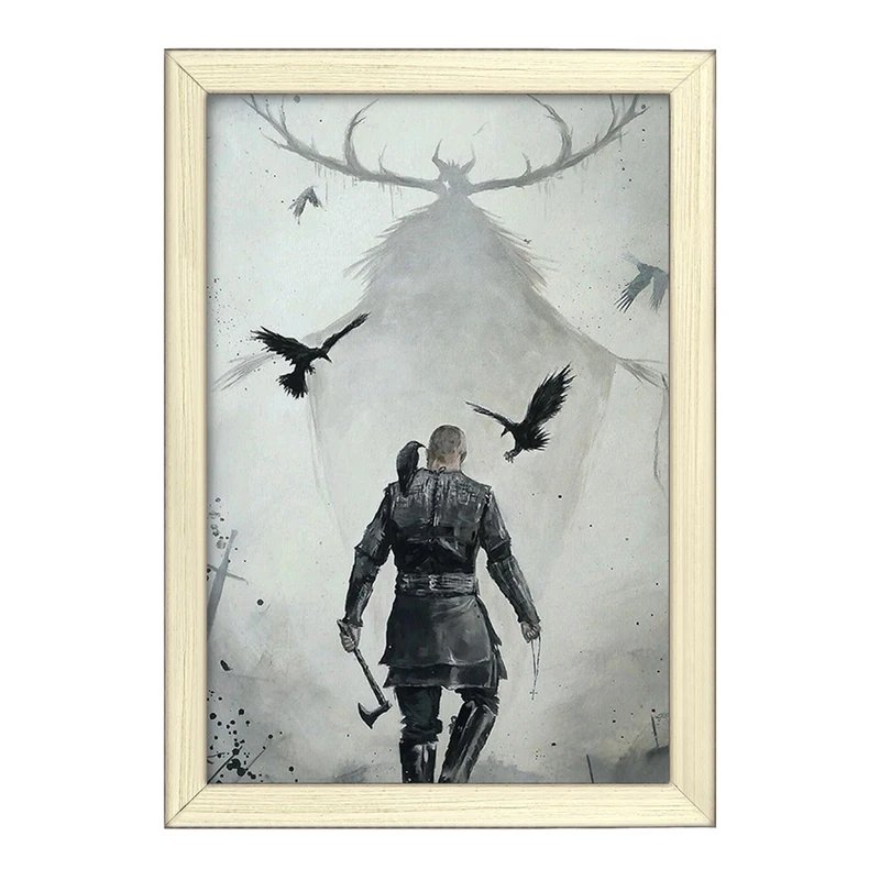 تابلو خندالو طرح وایکینگ ها (Vikings) کد F13617