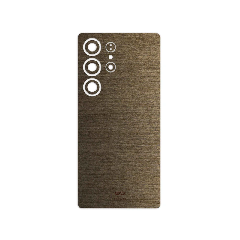 برچسب پوششی ماهوت مدل Brushed Bronze مناسب برای گوشی موبایل سامسونگ Galaxy S25 Ultra