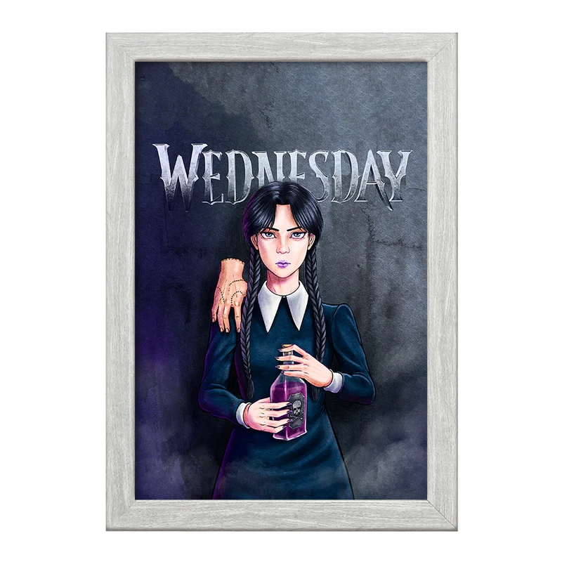تابلو خندالو طرح ونزدی (Wednesday) کد F2454