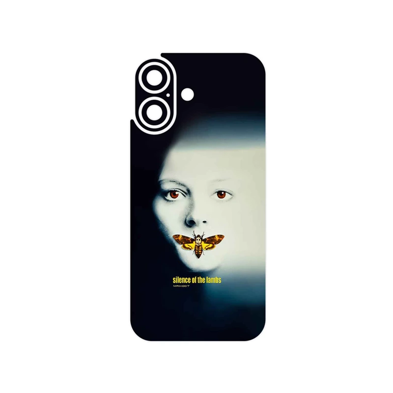 برچسب پوششی ماهوت مدل Silence of the Lambs مناسب برای گوشی موبایل اپل iPhone 17