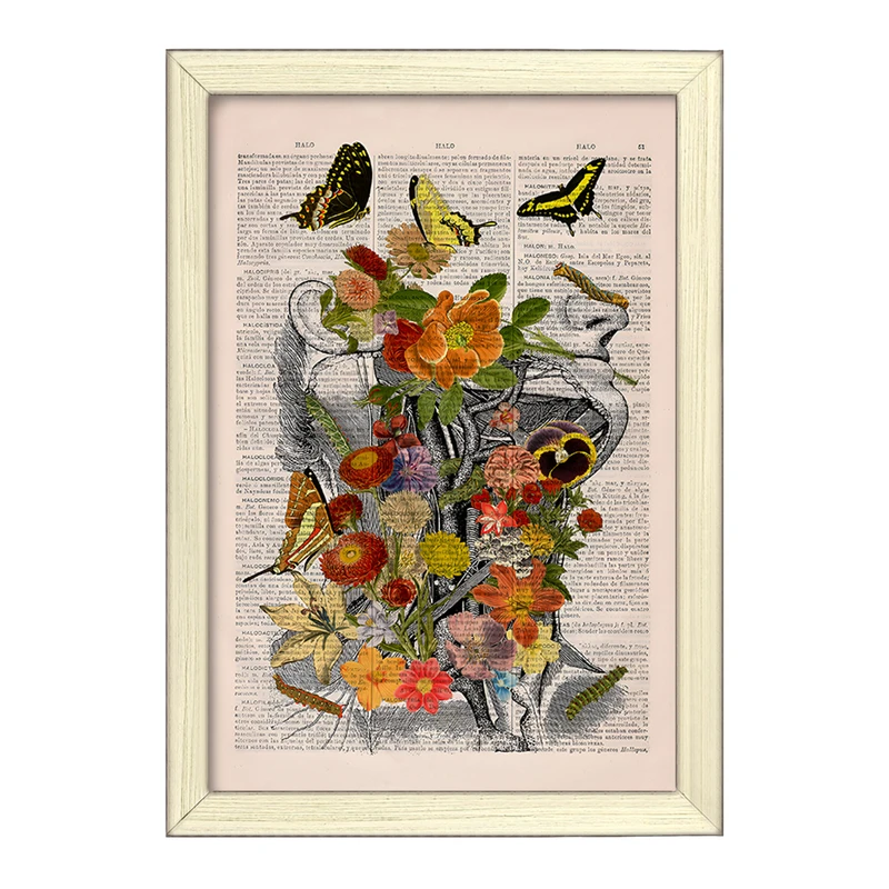 تابلو خندالو طرح آناتومی انسان (Human Anatomy) کد F14036