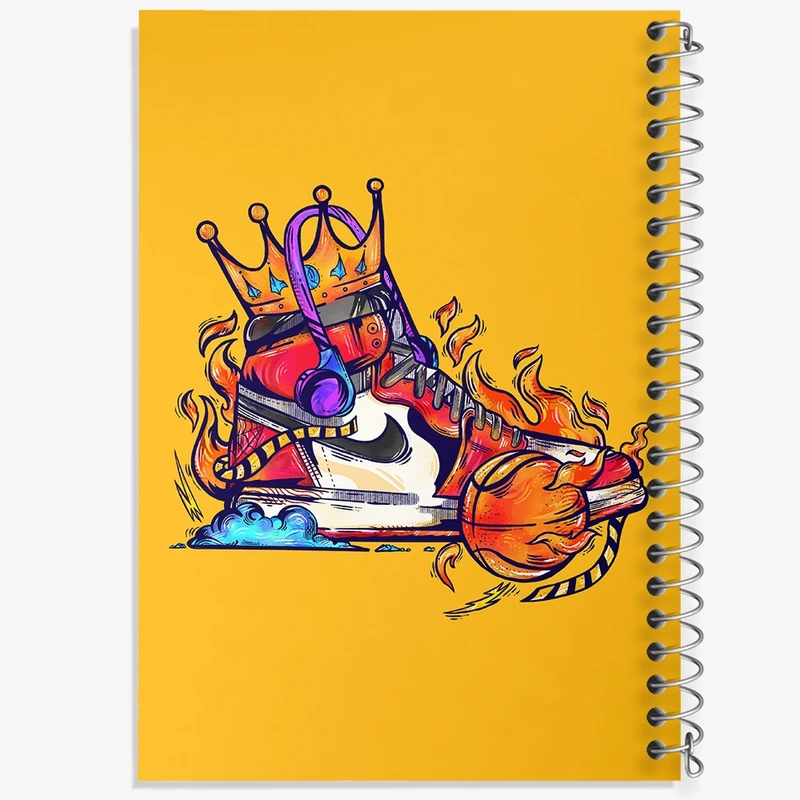 دفتر شطرنجی 50 برگ خندالو طرح نایک (Nike) کد N9365