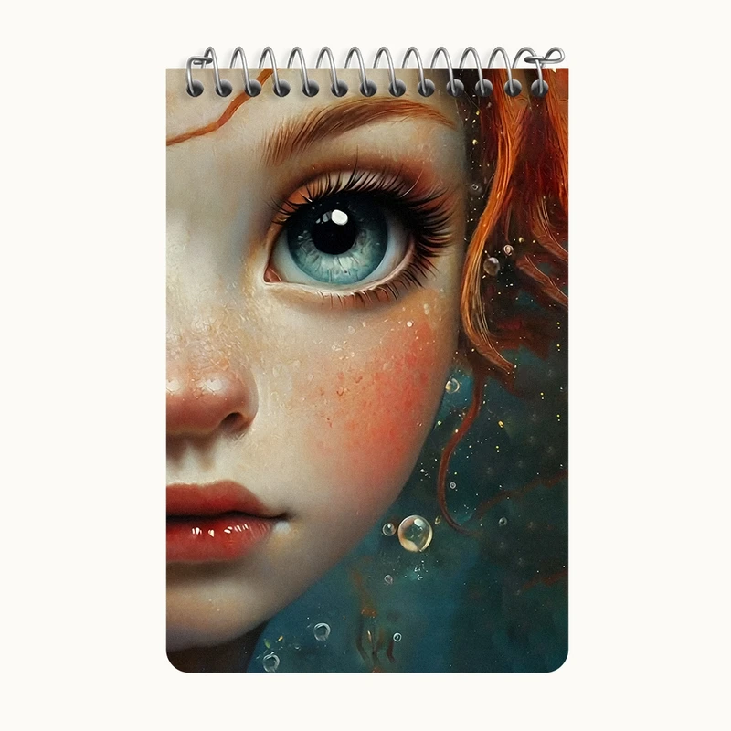 دفتر یادداشت 50 برگ خندالو طرح دخترانه کد F10685