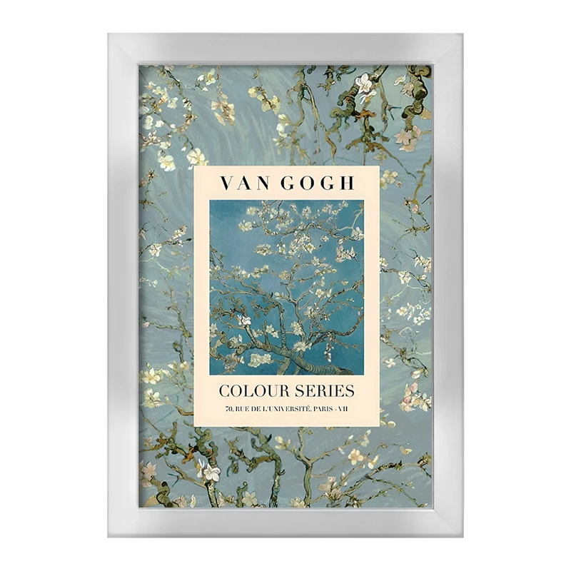 تابلو خندالو طرح شکوفه بادام ونسان ونگوگ کد F10719