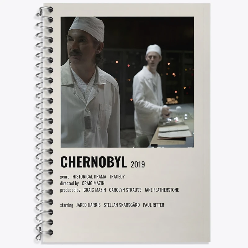 دفتر لغت 50 برگ خندالو طرح چرنوبیل (Chernobyl) کد F13347