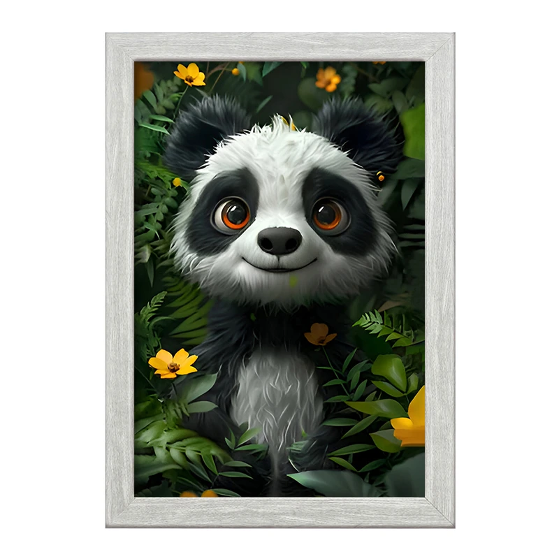 تابلو خندالو طرح پاندای بانمک کد F8160