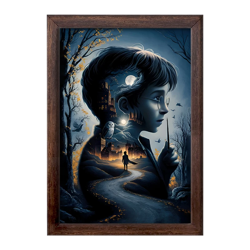 تابلو خندالو طرح هری پاتر (Harry Potter) کد F12047