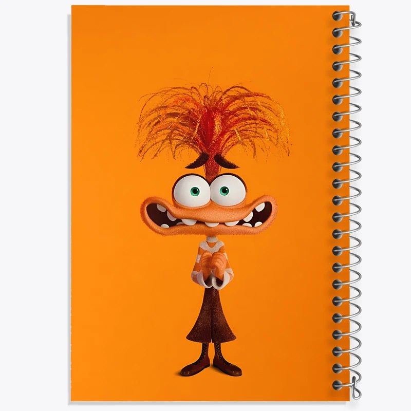 دفتر مشق 50 برگ خندالو طرح شخصیت اضطراب اینساید اوت کد F3353