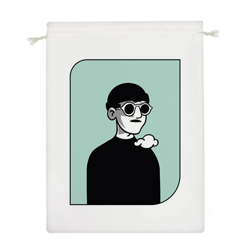 نظم دهنده خندالو مدل مرد سیاه پوش کد 9410