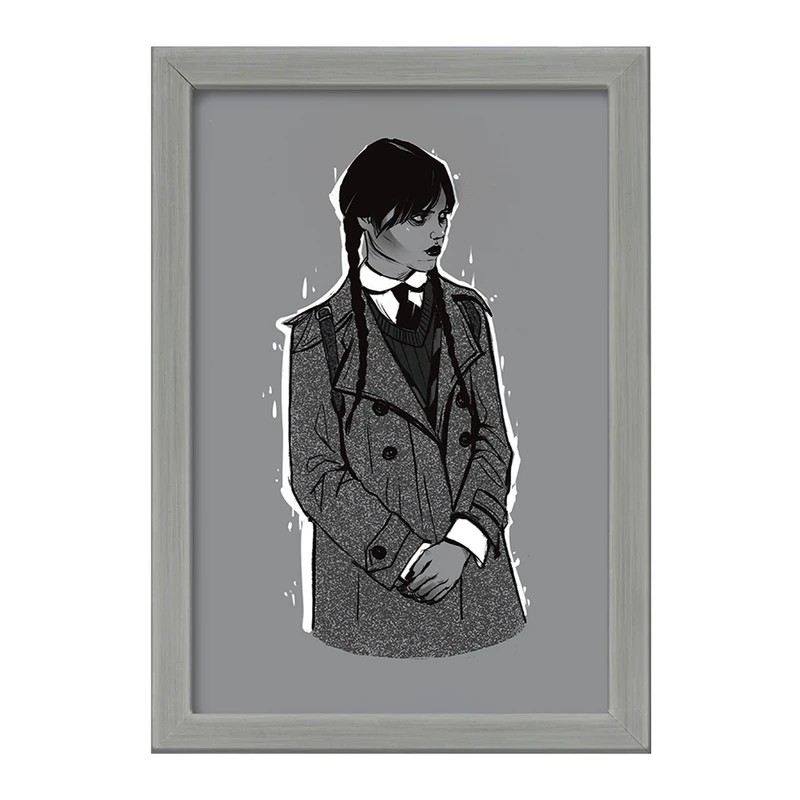 تابلو خندالو طرح ونزدی (Wednesday) کد F2451