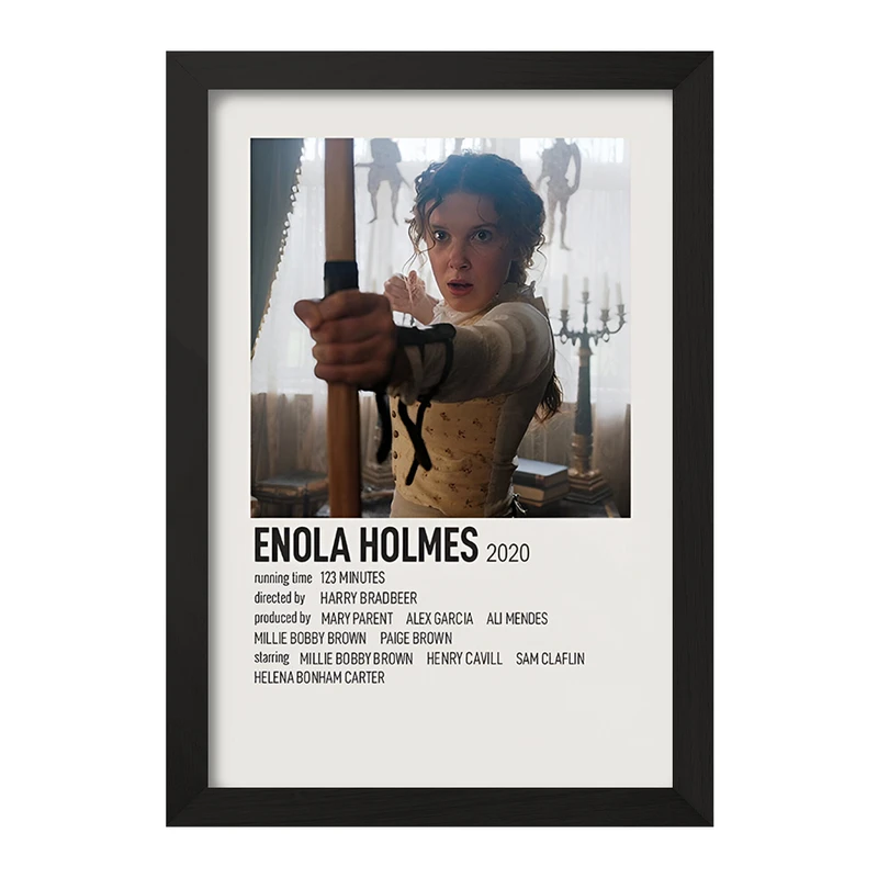 تابلو خندالو طرح انولا هولمز (Enola Holmes) کد F13054