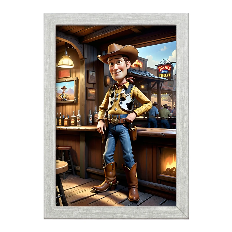 تابلو خندالو طرح داستان اسباب بازی ها کد F11718