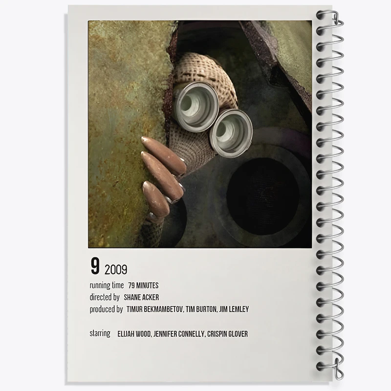 دفتر مشق 100 برگ خندالو طرح Nine 9 کد F13115