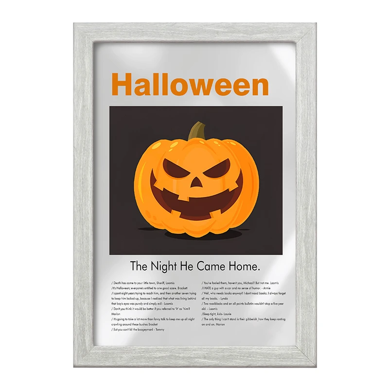 تابلو خندالو طرح هالووین (Halloween) کد F13814