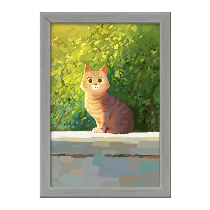تابلو خندالو طرح گربه (Cat) کد F569