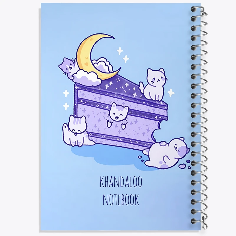 دفتر لیست خرید 50 برگ خندالو طرح گربه های بامزه کد N8153