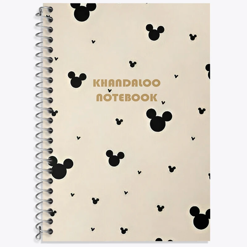 دفتر نت موسیقی 50 برگ خندالو طرح پترن میکی موس کد N8571