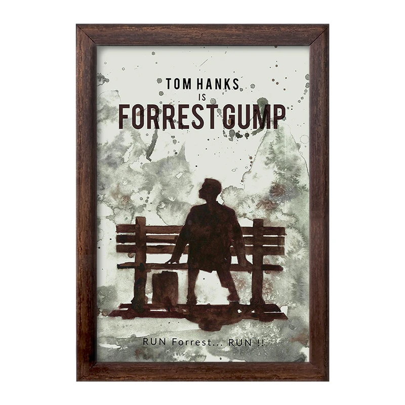 تابلو خندالو طرح فارست گامپ (Forrest Gump) کد F11343
