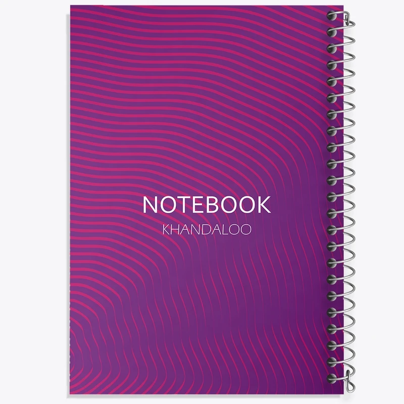 دفتر طراحی 50 برگ خندالو طرح کلاسیک کد N270