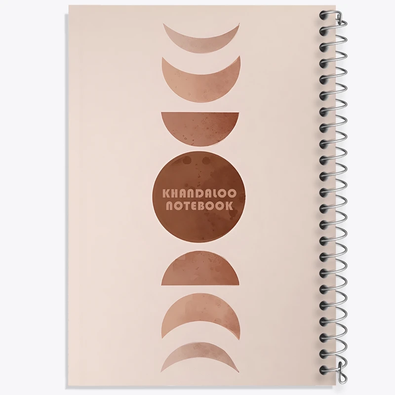 دفتر لیست خرید 50 برگ خندالو طرح تکامل ماه کد N8646