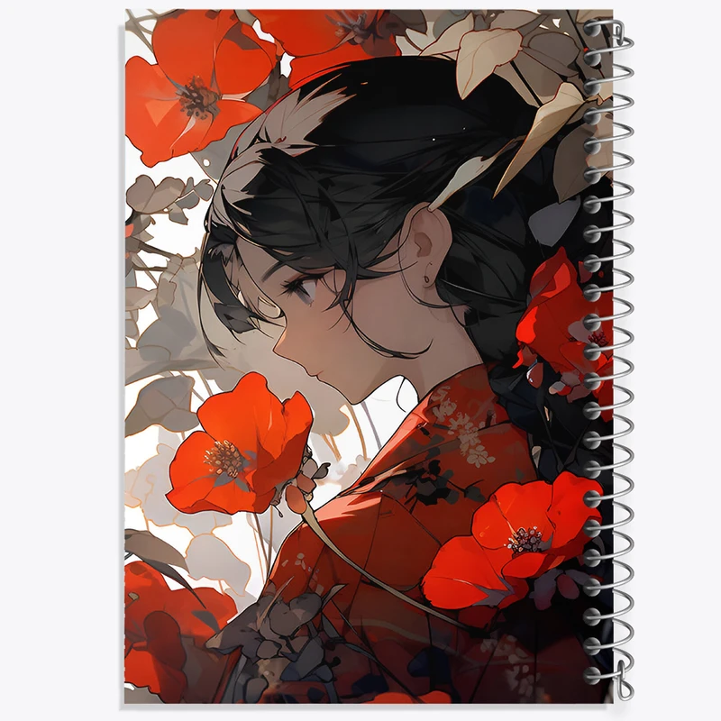 دفتر مشق 50 برگ خندالو طرح دخترانه کد F9078