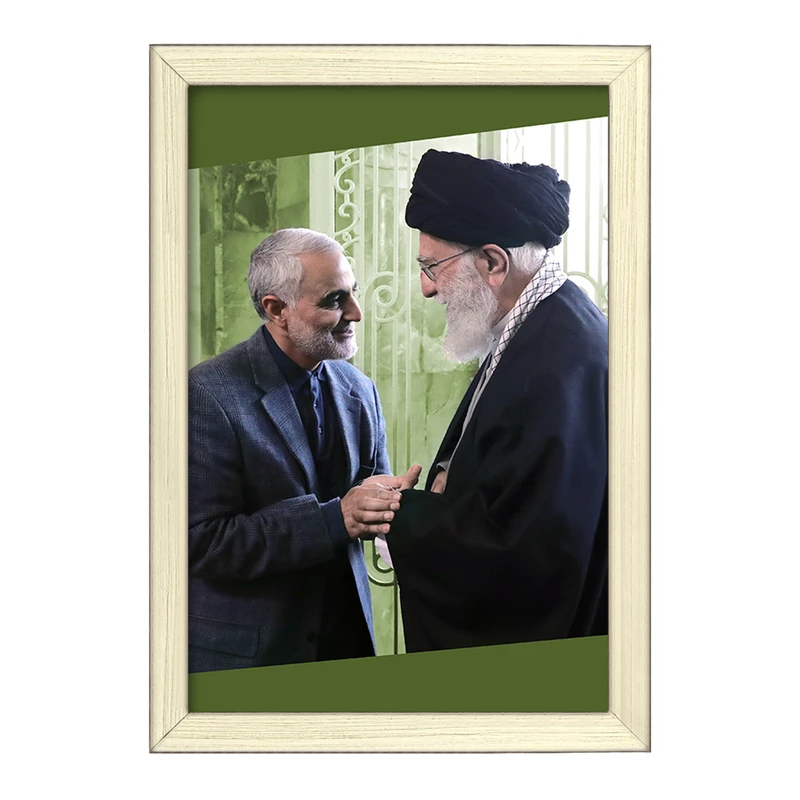 تابلو خندالو طرح سردار قاسم سلیمانی  کد 12604